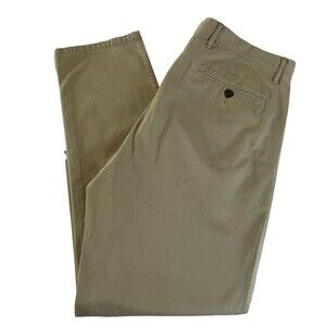 Gap Khakis TAN Men's Chino Pants, Size 36x34, Lived In Slim Khaki, 100% Cotton
